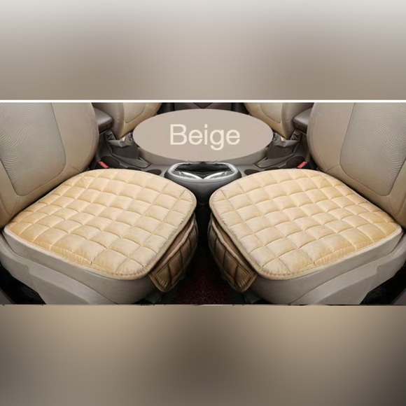Your Car Comfort 1pc Premium Car Seat Cushion With NonSlip Bottom  StoragePouch - Picture 1 of 5